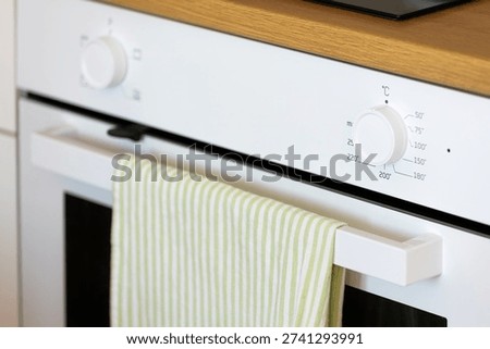 Modern kitchen oven with temperature control