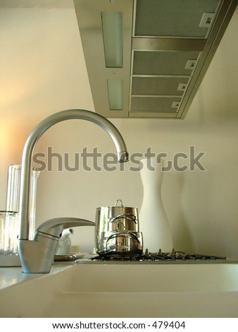 modern kitchen view
