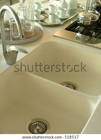 modern kitchen view