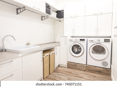 Modern Laundry Room