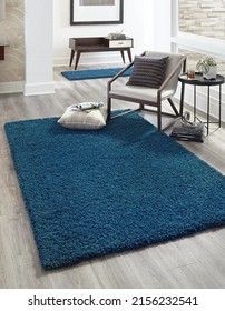Modern living area room rug - Shutterstock ID 2156232541