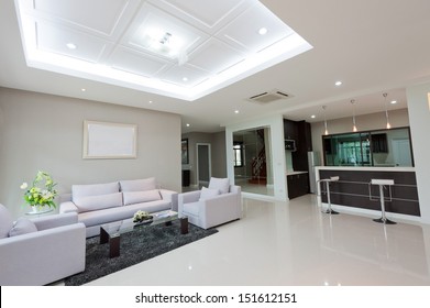 Modern living room  - Powered by Shutterstock