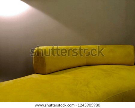 Similar – Freud 2006 2nd Sofa Yellow