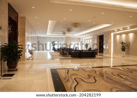 Modern lobby