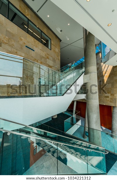 Modern Lobby Hallway Plaza Hotel Shopping Stock Photo Edit Now