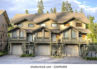 Modern Lodge Located In A Ski Resort