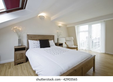 Luxury Interior Design Bedroom Pool Villa Stockfoto Jetzt