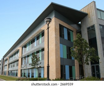 Modern Low Rise Office Building