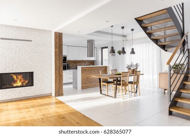 Open Plan Kitchen Images Stock Photos Vectors Shutterstock