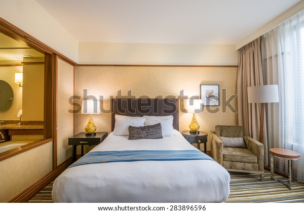 Modern Master Bedroom Luxury House Hotel Stock Photo Edit