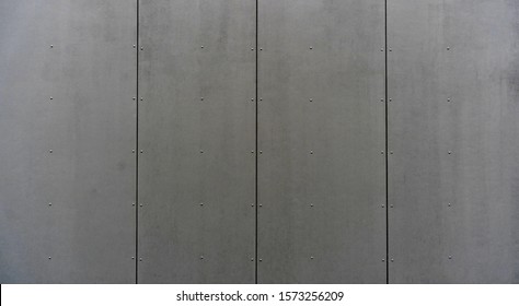 modern materials in the construction industry. Texture of metal cladding of a building facade closeup.
