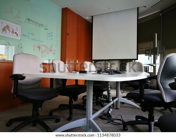 Modern Meeting Room Board Projector Stock Photo Edit Now