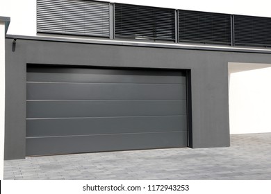 Black Garage Door Images Stock Photos Vectors Shutterstock