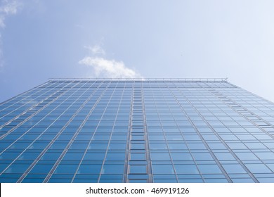 Modern office building. - Shutterstock ID 469919126