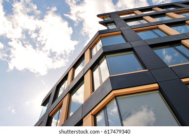 Modern office building - Shutterstock ID 617479340