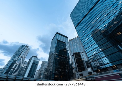 modern office building in hong kong china - Powered by Shutterstock