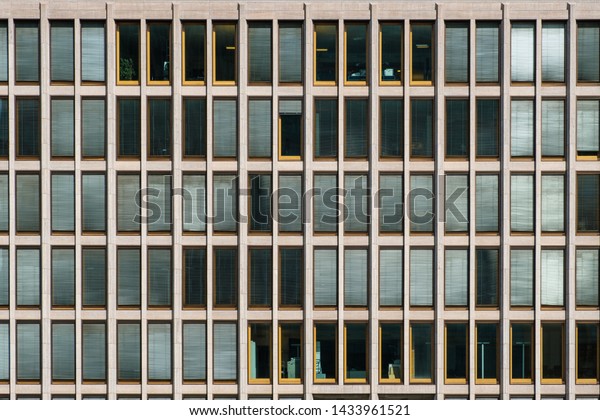 Modern Office Building Window Facade Real Stock Photo 1433961521 ...