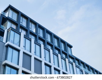 Modern Office Building With Window Screens