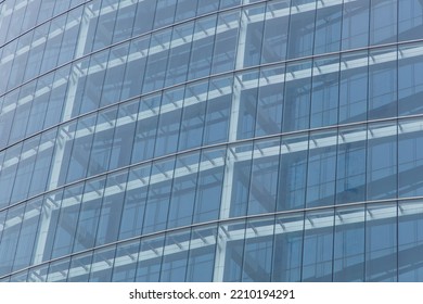 modern office building windows construction. skyscape business window frame structure 