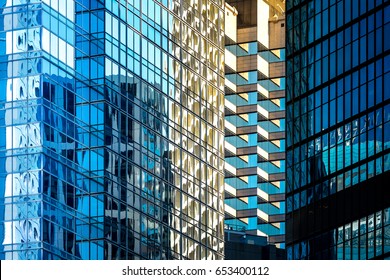 Modern Office Buildings Commercial Area Hong Stock Photo 653400112 ...