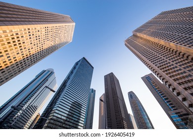 Modern Office Buildings At The Financial District