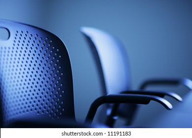 Modern Office Chairs Detail, Shallow DOF.