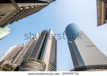 Image, Stock Photo #A# Big Ones Skyline