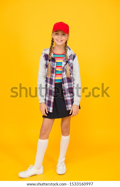 Modern Outfit Rebellious Teen Street Style Stock Photo 1533160997 ...