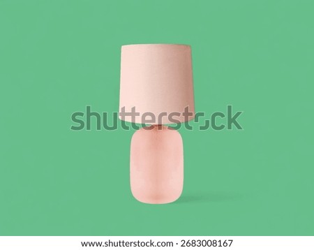 Modern Pink Ceramic Table Lamp