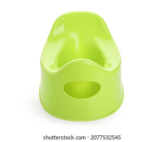 Modern Potty On White Background