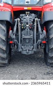 Modern Power Take Off (PTO) on a large tractor - Shutterstock ID 2365965411