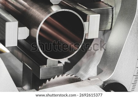 Modern programmable metalworking CNC multifunctional milling drilling grinding tool automatic machine, industrial concept background