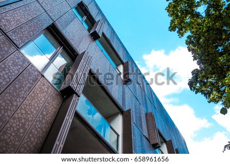 Similar – Neubau Berlin Fassade Haus