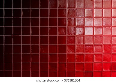 modern red tile wall texture for interior