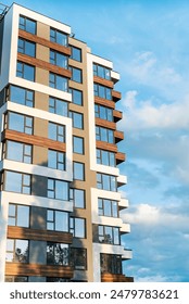 Modern Residential Apartment Building Complex Condo