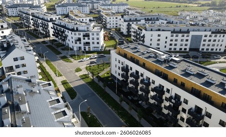 modern residential complex new development Wroclaw Poland