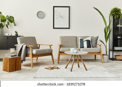 Bright Room White Sofa Table Pattern Stock Photo 575914609 | Shutterstock