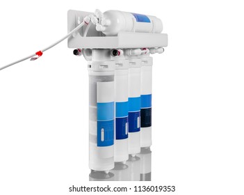 Modern Reverse Osmosis System, Water Filter