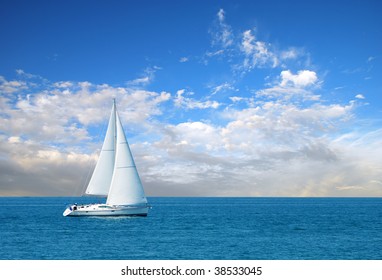 Modern Sail Boat