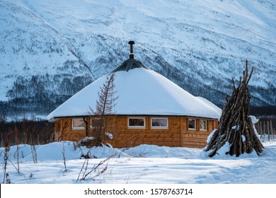 Modern Sami Home. Look Alike Sami Tent, Tromso,Tromso Lapland