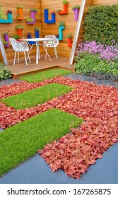 Modern Show Garden At Chelsea Flower Show