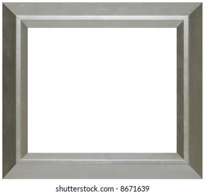 Modern Silver Wood Picture Frame