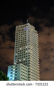 Modern Skyscraper at night