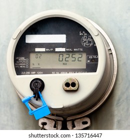 Modern Smart Grid Residential Digital Power Supply Meter