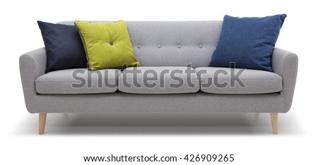 Modern sofa Foto stock © 