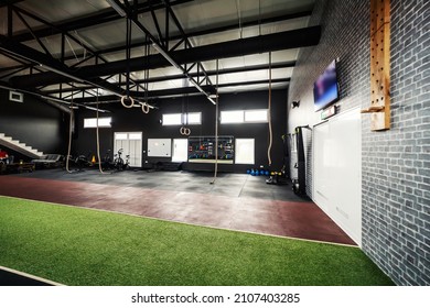 A Modern Sport Facility, Gym With No People.