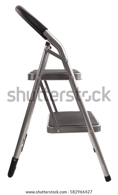 Modern Step Stool Small Ladder New Stock Photo Edit Now 582966427