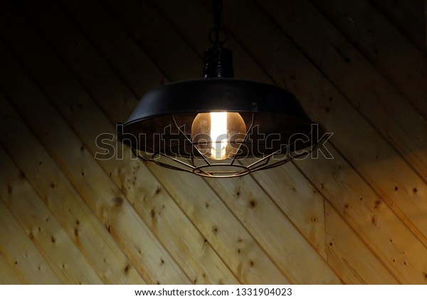 Modern Style Lamp Hanging Room Ceiling Stock Photo Edit Now