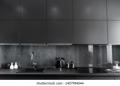 Black Kitchen Tiles Images Stock Photos Vectors Shutterstock