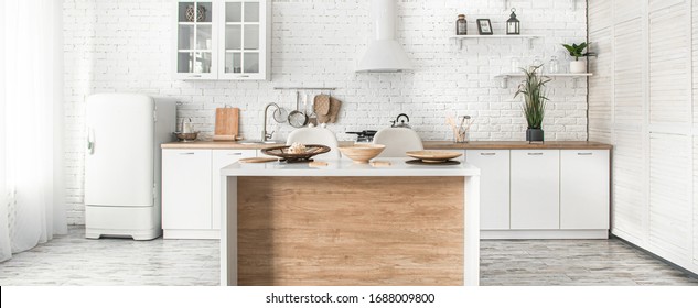Scandinavian Kitchen High Res Stock Images Shutterstock